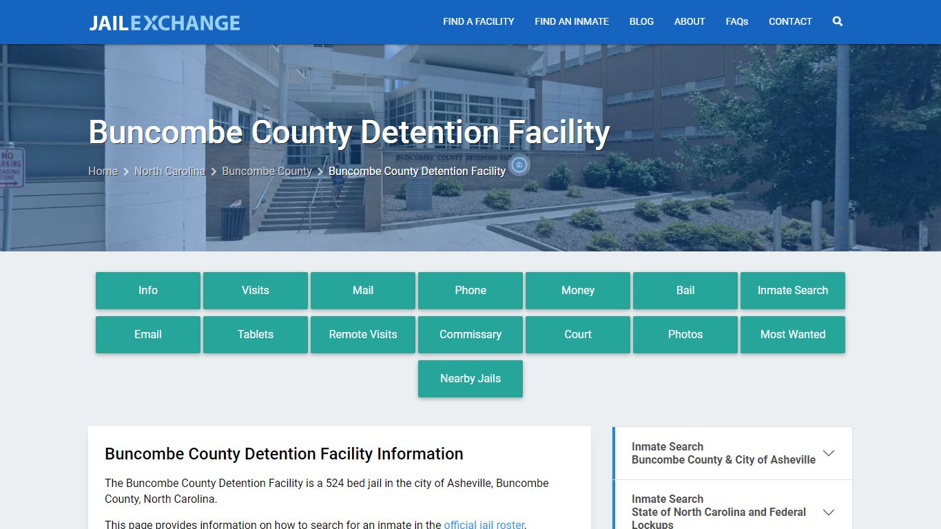 Buncombe County Detention Facility - Jail Exchange